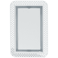 thumbnail image 1 of Fittes Flush Wall Vent [Lite], Minimalist ABS Plastic HVAC Air Return Register Cover, Customizable Modern Airflow Solution for Home or Ceiling, Pro Install – 4"x10" – Cotton White, 1 of 13
