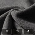 thumbnail image 5 of HAiming Chandails Thermiques à Col Roulé pour Hommes Couche de Base Décontractée Manches Longues Chandail Léger Automne Hiver Hauts Chauds, 5 of 5