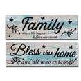 thumbnail image 2 of Wzzjkit Home Decor, Family Home Three-dimensional Wooden Wall Sticker for Home Decoration Wall Sticker, Home Decor Living Room, 2 of 7