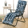 thumbnail image 4 of EGNMCR Throw Blanket Winter Chair Cushion Thickened Double Sided Lunch Break Folding Chair Cushion Chair Cushion Recliner Cushion Rocking Chair Cushion Straps Polyester Thickened Ottoman Cushion, 4 of 9