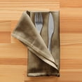 thumbnail image 3 of Ensemble de 4 serviettes en coton Casual Classic vert, 3 of 3