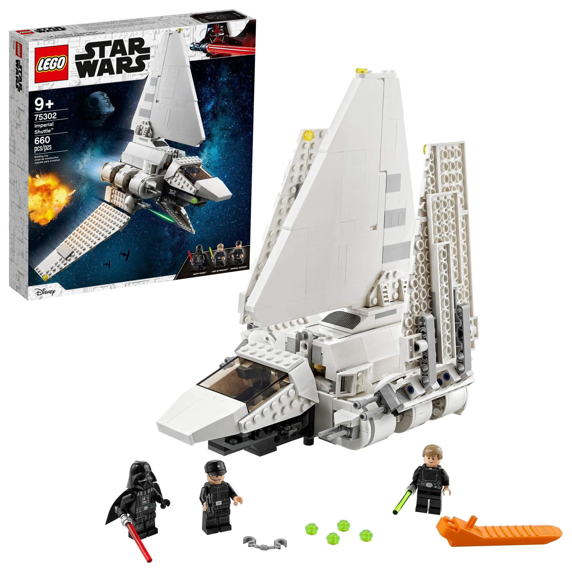 LEGO Star Wars Imperial Shuttle 75302 Building Kit; Awesome Building Toy for Kids Featuring Luke Skywalker and Darth Vader; Great Gift Idea for Star Wars Fans Aged 9 and Up, New 2021 (660
