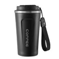 thumbnail image 2 of JWshufel Stainless Steel Coffee Mug Intelligent Temperature Display Portable Insulated Cup with Lifting Rope for Hot Cold Drinks Lightweight Easy to Carry and Clean, 2 of 4