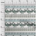 thumbnail image 1 of oneOone Viscose Chiffon Fabric Floral & Peacock Block Printed Craft Fabric BTY 42 Inch Wide, 1 of 4