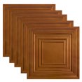 thumbnail image 1 of Great Lakes Tin Detroit Copper 2ft x 2ft Lay In Ceiling Tiles (5 Pack), 1 of 6