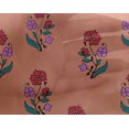 thumbnail image 4 of oneOone Georgette Viscose Fabric Leaves & Floral Block Fabric Prints By Yard 42 Inch Wide, 4 of 4