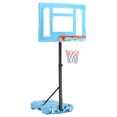 thumbnail image 1 of Soozier Portable Basketball Hoop System Stand for Pool Water Sport Game Play, 1 of 9