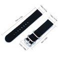 thumbnail image 3 of RYRDWP Bracelet en Nylon Canevas pour Huawei Watch1 Watch Solide Durable, 3 of 5