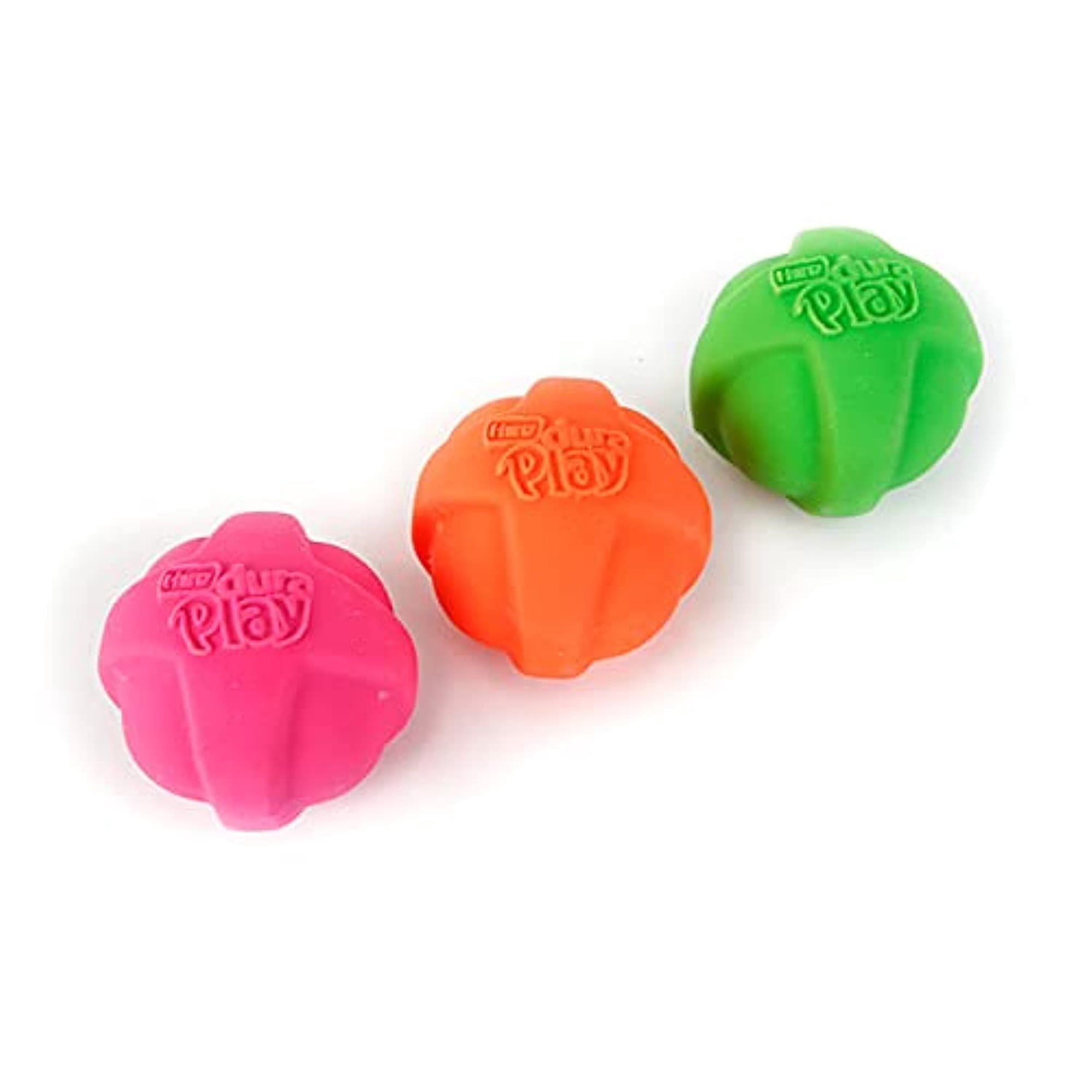 Hartz Dura Play Bacon Scented Squeak Ball Dog Toy For Small Breeds