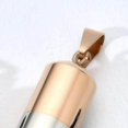 thumbnail image 4 of Collier Pendentif Tube en Acier Inoxydable Collier de Prière Creux Étui Capsule pour Bijoux Cendres, 4 of 9