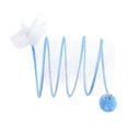 thumbnail image 1 of relayinert Foldable Indoor Cat Tunnel S Type Spring Tent Playing Toy Durable Portable Blue S 1Set, 1 of 6