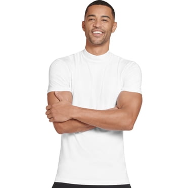 Jockey Men's Cotton Stretch Mock Neck Tee