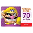 thumbnail image 1 of Nintendo eShop $70 (Code Numérique), 1 of 5