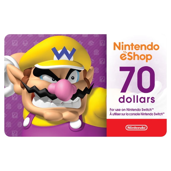 Nintendo eShop $70 (Digital Code)