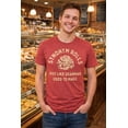 thumbnail image 3 of Mens This Calls for A Toast T Shirt Funny Breakfast Toaster Joke Tee for Guys (Light Heather Blue - TOAST) - M, 3 of 4