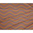 thumbnail image 4 of oneOone Polyester Lycra Fabric Serpentine Stripe Print Fabric By The Yard 56 Inch Wide, 4 of 4