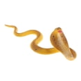 thumbnail image 1 of Static Animal Model Action Figure Toy for for Kids Kids and Adults Yellow Cobra, 1 of 7