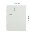 thumbnail image 2 of SUTENGDA Protège-Pages de Poche - 270 Pochettes Premium pour Cartes de Collection, Feuilles de Protection pour Cartes de Sport, Coupons, Cartes de Visite, Pokemon, 2 of 6