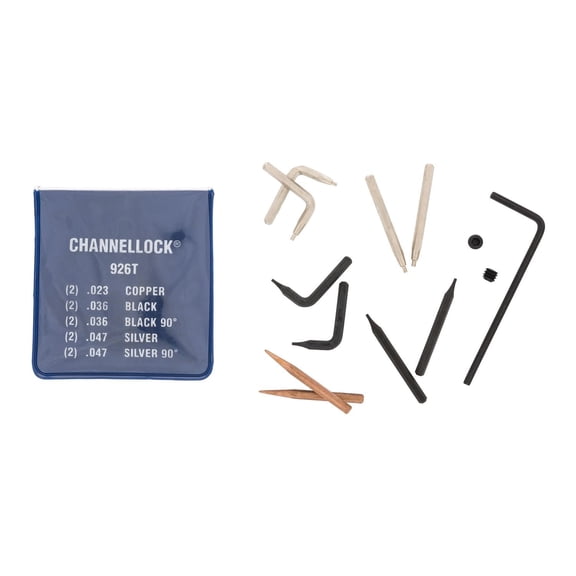 Kit d'embouts universels CHANNELLOCK 5 pièces