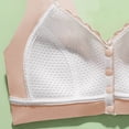 thumbnail image 5 of VEKDONE Woman's Embroidery Thin Style Ventilate Large Size Bra Without Steel Rim Khaki XL, 5 of 5