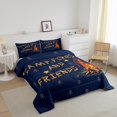 thumbnail image 3 of Erosebridal Camping Car Bedding Toddler Comforter Set, Camper Down Comforter, Rustic Farmhouse Decor, Ultra Soft 2pcs, 3 of 7