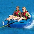 thumbnail image 3 of Gymax 2 Person Inflatable Towable Tubes for Boating Water Tubes for Boats to Pull, 3 of 10