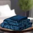 thumbnail image 3 of Lux Decor Collection Draps de Lit - Ensemble de 4 Pcs Draps Simple TG - Draps en Microfibre Brossée 1800 Fils, 3 of 5