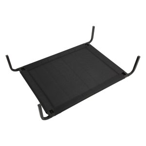 Lit de chien élevé, lit de chien respirant élevé stable amovible pour l'extérieur