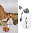 thumbnail image 2 of 1 Set Large Water Container Sports Water Bottle Fitness Water Jug Large Capacity Bottle, 2 of 8