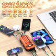 thumbnail image 4 of Shengyu Solar Power Bank With Hand-Cranked Generator And Multiple Protections Which Intelligently Charging black, 4 of 6