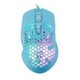 thumbnail image 1 of SANOXY Souris de Jeu Filaire 6400DPI Souris Rétroéclairée à Flux RVB pour PC Portable Ordinateur, Bleu, 1 of 1
