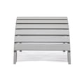 thumbnail image 1 of Backyard Lifestyles Outdoor Footrest – Polycarbonate, Light Gray – Weather-Resistant & UV-Protected, 1 of 4