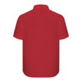 thumbnail image 4 of Hauts pour Femmes de Couleur Unie à Boutons T-Shirts Blouse à Col en V, 4 of 7