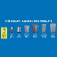 thumbnail image 2 of Great Value X-Small Kitchen Garbage Bags, 15L , 52bags, 2 of 4