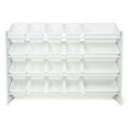 thumbnail image 4 of Humble Crew Cambridge Extra Large Toy Storage Organizer with 20 Storage Bins, White, 4 of 5
