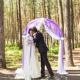 thumbnail image 3 of Transparent Voile Curtain\ Decorative For Crossing Curtain Shops\ Wedding Decoration Scarf\ 70 Cm 2pc, 3 of 9
