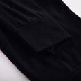 thumbnail image 4 of Womens Capri Yoga Pants Workout Joggers Drawstring Sweatpants Workout Athletic Lounge Cargo Capris Pants with Pockets, 4 of 6
