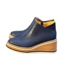 thumbnail image 1 of Bottes pour Femmes de Couleur Unie Bout Rond Chaussures Compensées Chaussures Décontractées à la Mode, 1 of 6