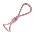 thumbnail image 3 of Baohd Bande d'Exercice 8 Formes Bande de Résistance Entraîneur pour Musculation Exercice Bleu Rose 46x11.5cm, 3 of 6