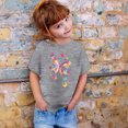 thumbnail image 2 of TZEWGL Tops For Toddler Graphic Print Round Neck Loose Short Sleeve Clothing For Infnants size 2-3T, 2 of 4