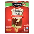 thumbnail image 4 of Chapman's Holiday Moments Gingerbread & Mint Ice Cream Bars in a Box, 8 x 55mL, 4 of 10