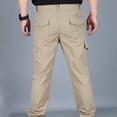 thumbnail image 4 of DPTALR Pantalon de Sport Décontracté pour Hommes à Taille Élastique à Multiples Poches, 4 of 4