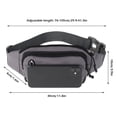 thumbnail image 2 of Sac Banane de Sport 11.8” Ceinture de Course avec Sangle Réglable, 2 of 7
