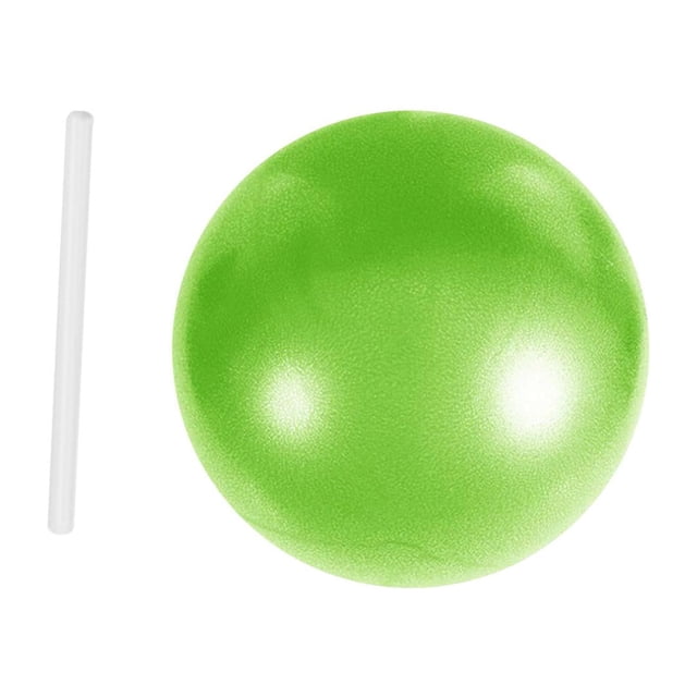 jinwen Small Pilates Ball Core Ball Heavy Duty Thickened 9 Inch Exercise Ball Yoga Ball Green
