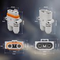 thumbnail image 2 of 120A Male Female Connector 1200V Electrical Connector High Voltage Insulation, 2 of 7