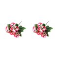 thumbnail image 3 of Decodeary Realistic Appearance Flower Decoration For Low Maintenance Garden Easy To Clean Cloth Decorations Fake Plants Flowers JH1238 2Set, 3 of 6