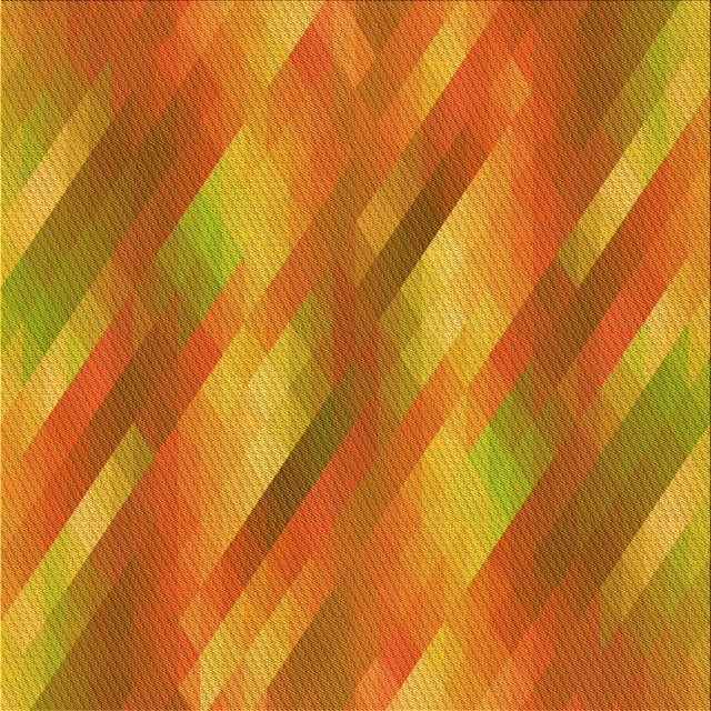 Ahgly Company Tapis d'Intérieur Lavable à la Machine, Carré, Transitionnel, Orange Rouge Orange, Tapis de Zone, 6 Pieds Carré