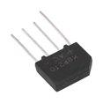thumbnail image 2 of 2A Pont de Diode 1000V KBP210 Pont Redresseur Plat pour Circuit Électronique (10pcs), 2 of 7