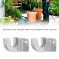thumbnail image 3 of Hosepipe Hook, Pipe Hook Pipe Hanger, Rust-proof Galvanized Wall-Mounted Watering Hose Hook For Bathroom Kitchen Laundry Room, 3 of 8