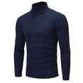 thumbnail image 3 of Chandails à Col Roulé Thermiques Ajustés et Chauds pour Hommes, Chandail à Col Roulé Extensible, Hauts, 3 of 3